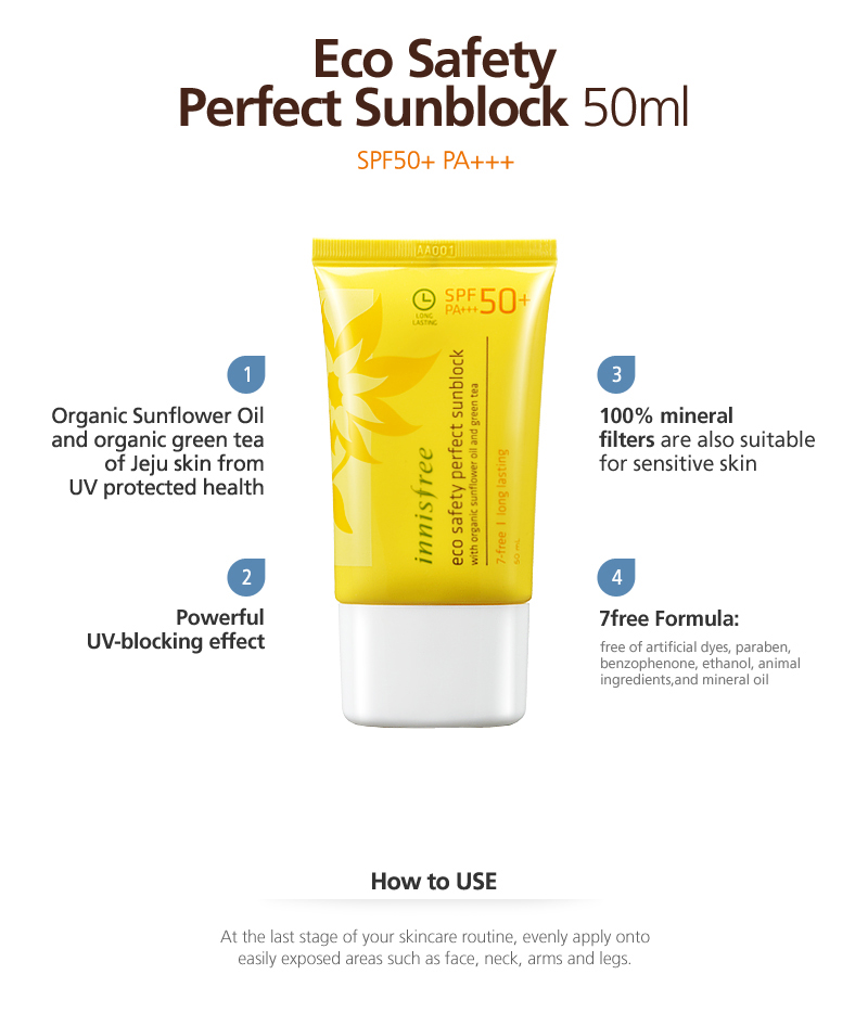 Innisfree Eco Perfect Sunblock sale of headquarters  